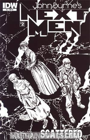 John Byrnes Next Men Vol 2 #2 Incentive John Byrne Sketch Cover