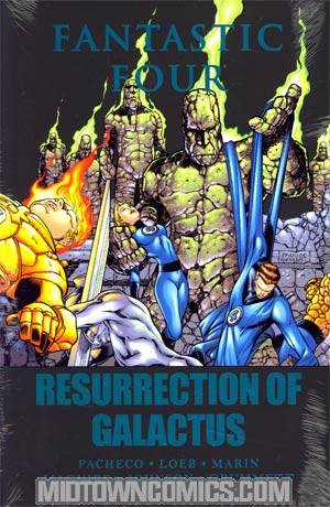 Fantastic Four Resurrection Of Galactus HC Premiere Edition Book Market Cover
