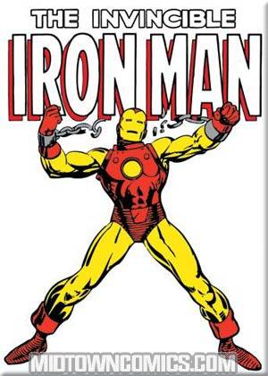 Iron Man Cover #47 White Magnet (29913MV)