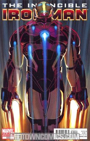 Invincible Iron Man #500 Cover D Incentive John Romita Jr Variant Cover