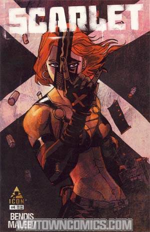 Scarlet #4 Cover B Incentive Michael Avon Oeming Variant Cover