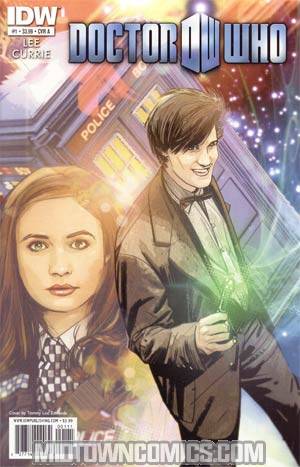 Doctor Who Vol 4 #1 Cover A Regular Tommy Lee Edwards Cover