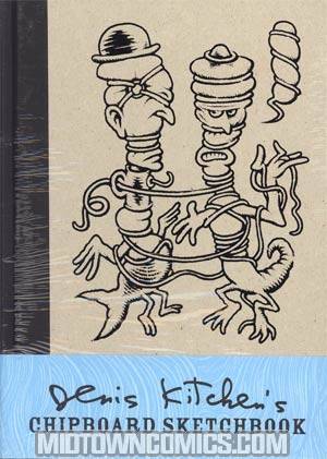 Denis Kitchens Chipboard Sketchbook HC