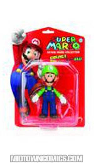 Classic Mario 5-Inch Action Figure - Luigi