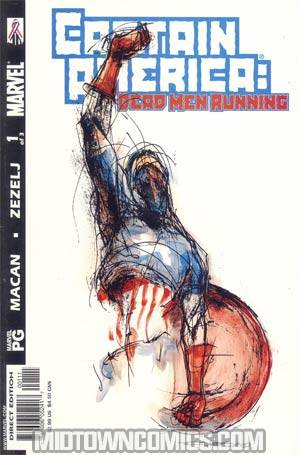 Captain America Dead Men Running Mini-Series Complete 3-Issue Set