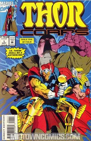 Thor Corps Mini-Series Complete 4-Issue Set