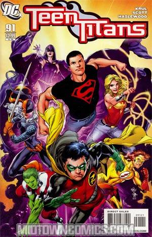 Teen Titans Vol 3 #91 Cover B Incentive Ivan Reis Variant Cover