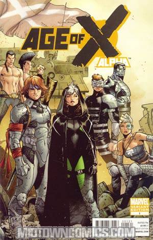 Age Of X Alpha #1 Cover B Incentive Olivier Coipel Variant Cover