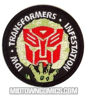Infestation Zombified Transformers Sew On Patch