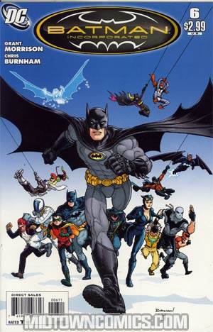 Batman Incorporated #6 Cover A Regular Chris Burnham Cover