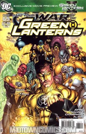 Green Lantern Vol 4 #65 Cover A Regular Doug Mahnke Cover (War Of The Green Lanterns Part 4)