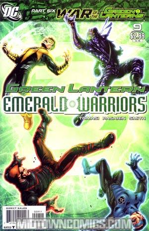 Green Lantern Emerald Warriors #9 Cover A 1st Ptg Regular Miguel Sepulveda Cover (War Of The Green Lanterns Part 6)