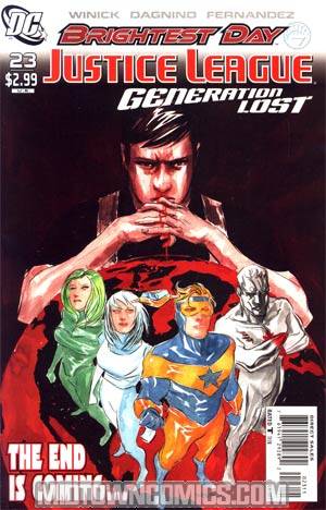 Justice League Generation Lost #23 Cover A Regular Dustin Nguyen Cover (Brightest Day Tie-In)