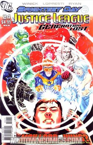 Justice League Generation Lost #24 Cover A Regular Dustin Nguyen Cover (Brightest Day Tie-In)