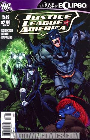 Justice League Of America Vol 2 #56 Regular Brett Booth Cover