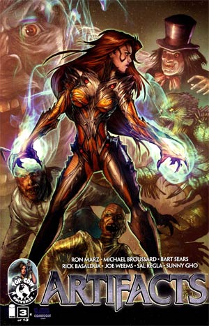 Artifacts #3 Cover G William Tucci Witchblade VACC Variant Cover