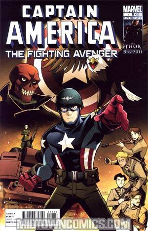 Captain America Fighting Avenger #1 Gurihiru Cover