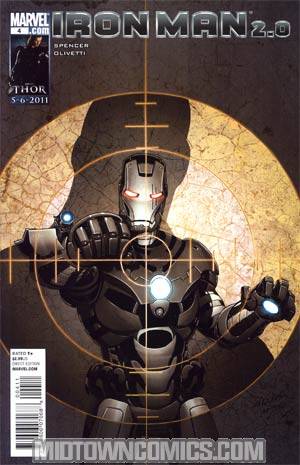 Iron Man 2.0 #4 Regular Salvador Larroca Cover