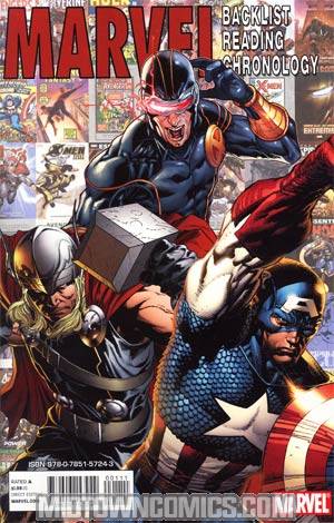 Marvel Backlist Reading Chronology #1 