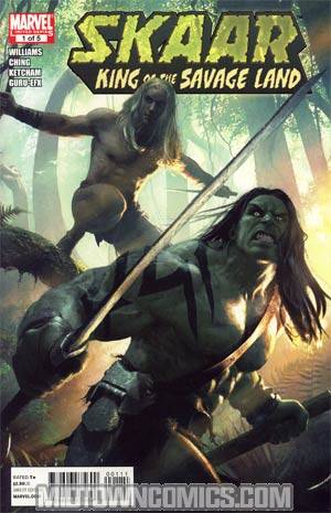 Skaar King Of The Savage Land #1 Cover A Regular Michael Komarck Cover