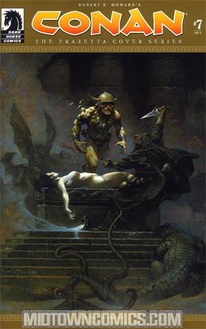 Robert E Howards Conan The Frazetta Cover Series #7 Black Colossus