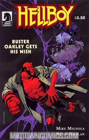 Hellboy Buster Oakley Gets His Wish Regular Kevin Nowlan Cover