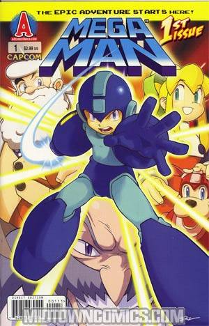 Mega Man Vol 2 #1 Regular Patrick Spaziante Cover