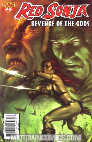 Red Sonja Revenge Of The Gods #3 Regular Lucio Parrillo Cover