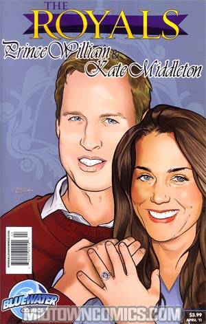 Royals Prince William Kate Middleton Comic Book Edition