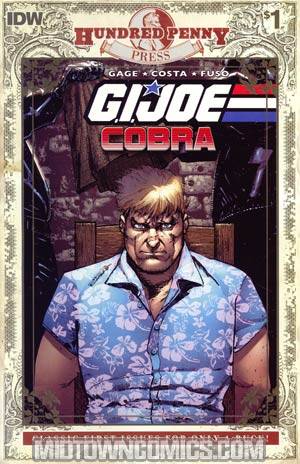 GI Joe Cobra #1 Hundred Penny Press Edition