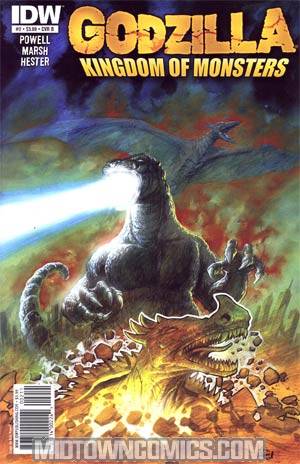 Godzilla Kingdom Of Monsters #2 Cover B 1st Ptg