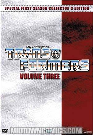 Transformers Season 1 Vol 3 DVD