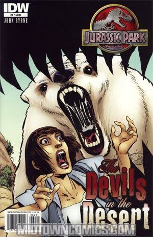 Jurassic Park The Devils In The Desert #4 Regular John Byrne Cover