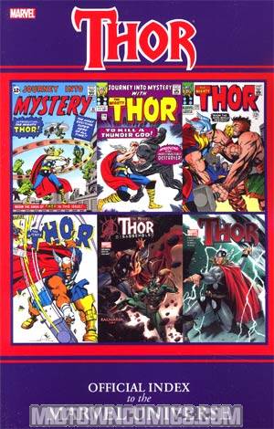 Thor Official Index To The Marvel Universe TP