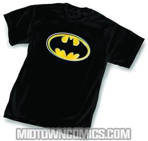 Batman Symbol 3-D T-Shirt Large