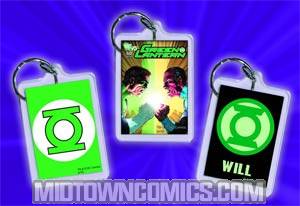 Green Lantern Keychain 9-Piece Assortment Case