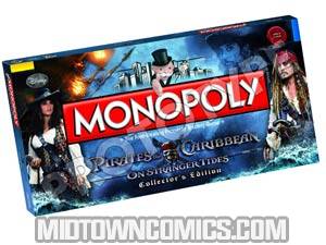 Monopoly Pirates Of The Caribbean On Stranger Tides Edition