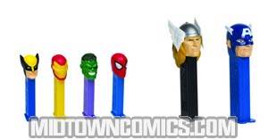 PEZ Marvel 2011 Blister Pack 12-Count Display