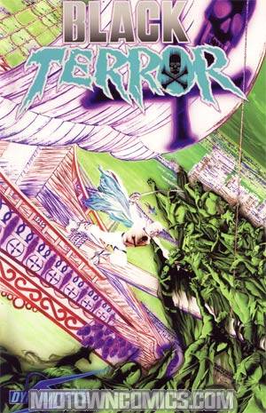 Black Terror Vol 3 #13 Cover C Alex Ross Negative Art Chase Cover