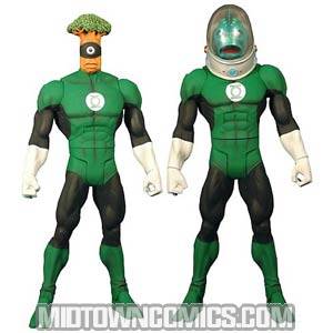 Green Lantern Classics Wave 2 Nautkeiloi And Medphyll With Stel Piece