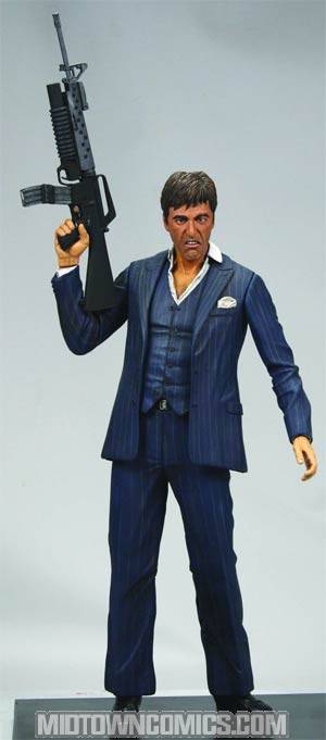 Scarface Tony Montana Blue Suit 7-Inch Action Figure