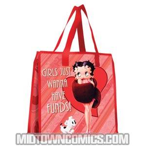 Betty Boop Large Recycled Shopper Tote