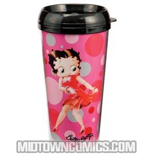 Betty Boop Plastic Travel Mug