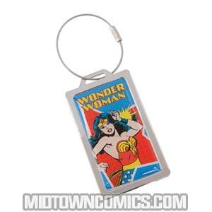 Wonder Woman Metal Luggage Tag