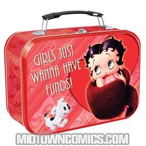 Betty Boop Large Tin Tote