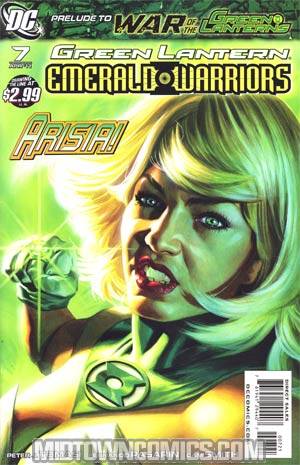 Green Lantern Emerald Warriors #7 Cover B Incentive Felipe Massafera Variant Cover (War Of The Green Lanterns Prelude)