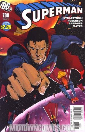 Superman Vol 3 #708 Incentive Trevor Hairsine Variant Cover