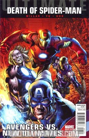 Ultimate Comics Avengers vs New Ultimates #1 Cover C Incentive Bryan Hitch Variant Cover (Death Of Spider-Man Tie-In)