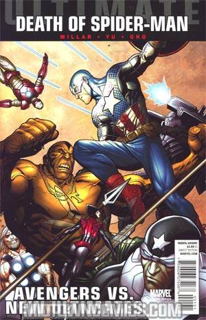 Ultimate Comics Avengers vs New Ultimates #1 Incentive Frank Cho Variant Cover (Death Of Spider-Man Tie-In)