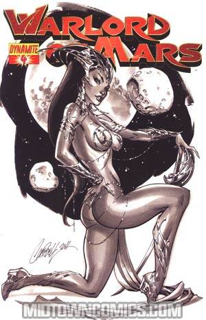 Warlord Of Mars #4 Incentive J Scott Campbell Sketch Cover